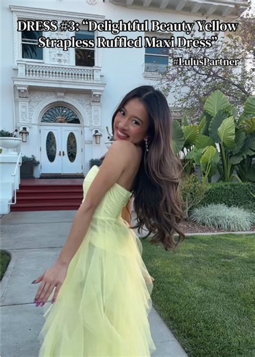 Help me pick my prom dress! Which one is your favorite? @Lulus #luluspartner use code BELLA20 for 20% off your first order #lovelulus