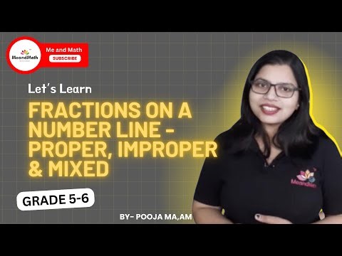 ✨ Fractions on a Number Line | Proper, Improper & Mixed Fractions | Live Math Class 5-6