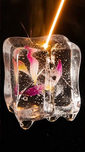 Cutting Crystal Ice ASMR ❄️💎 So Satisfying & Relaxing!