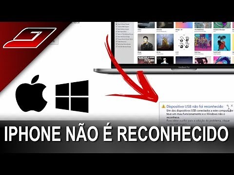 Iphone não é reconhecido no Windows - Como resolver