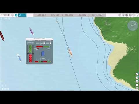 NavSimulator: How to Control a Twin Screw Vessel for Advanced Maneuvering