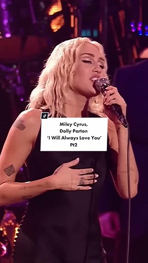 Miley Cyrus & Dolly Parton Singing 'I Will Always Love You'