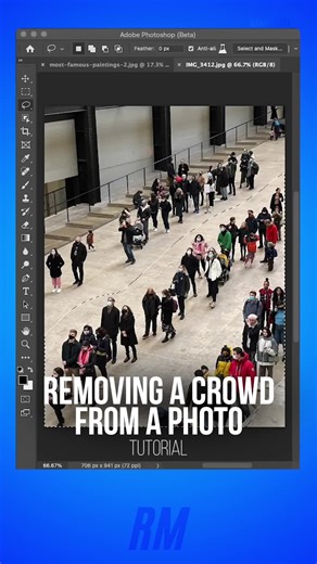 Photoshop Beta Tutorial: Removing Crowds from Photos