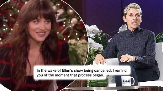 WATCH: Dakota Johnson's Ellen DeGeneres interview goes viral again