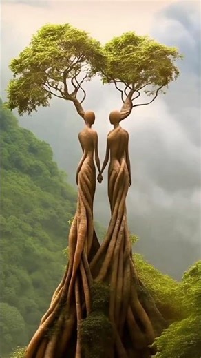 Couple tree #beautiful #nature #Viral #amazingnature ￼
