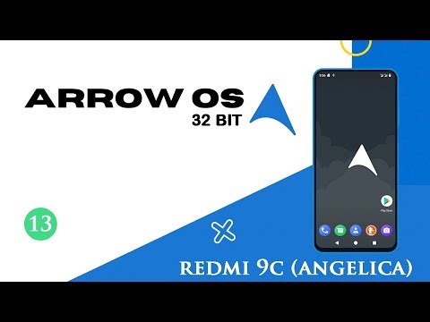 TUTORIAL FLASH CUSTOM ROM REDMI 9C ( ANGELICA ) FROM MIUI 12.5 TO ARROW OS V13.1 (ANDROID 13) 32BIT