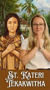 St. Kateri Tekakwitha: overlooked by the world but deeply seen by God #catholicnh #saints