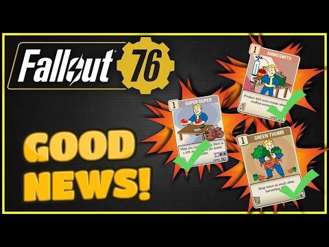 Disabled Perk Cards Are Back! - Fallout 76