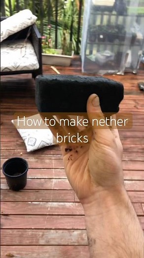 How to make nether bricks #minecraft #experiements