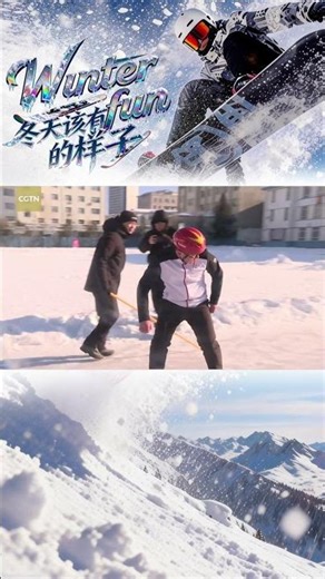 Ice-sliding game goes viral: Winter fun at full speed!