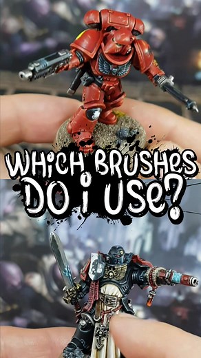 Top Brushes for Miniature Painting