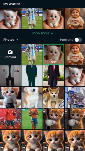 14K views · 400 reactions | Here is how you could use DreamFace to create Father's Day Pet Singing Tutorial. Create one for your dad today. #Dreamface #cat #cutecat #kitty #talkingcat #fathersday | DreamFace | Facebook