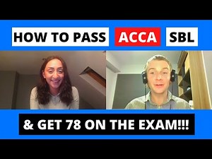 ⭐️ HOW TO PASS ACCA SBL AND GET 78 ON THE EXAM - PLAN! PLAN! PLAN! ⭐️ ACCA Strategic Business Leader
