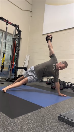 2K views · 11 reactions | We're lovin' these KB variations from @bk_strengthcoach! Some KB overhead variations for your shoulder healthy today ✅ Explore new movements, tax your joints in new ways, have fun, build resilience #kettlebell #kbworkouts #shoulderrehab #shoulderpain #shoulderworkout | Perform Better | Facebook