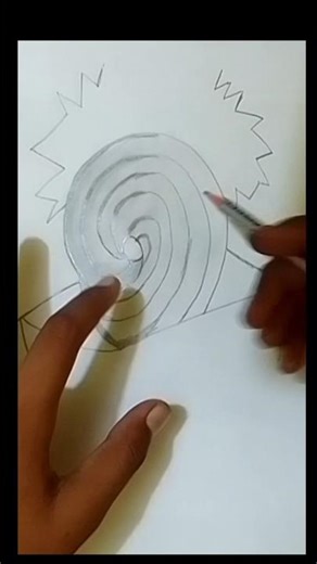 "Obito Mask Easy Sketch 🔥 #Naruto" #art #drawing