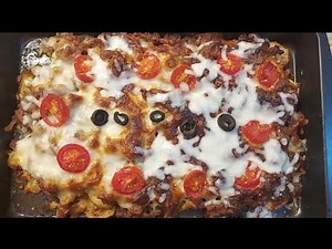 Meat-Potato Casserole Recipe: Baked Mutton-Potato Cheesy Recipe | Quick & Easy Home Made Recipe