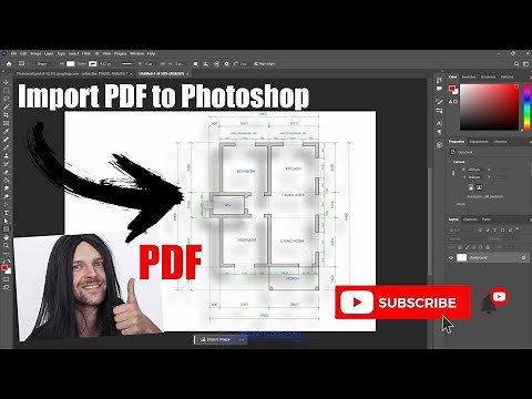 Importing PDF file to Photoshop