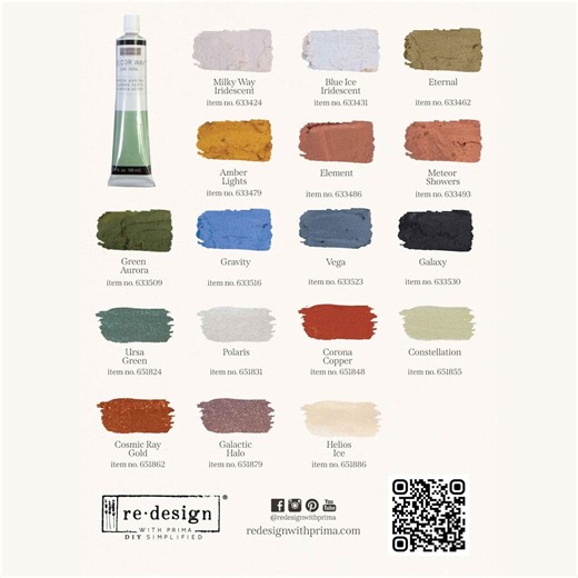 Metallic Gilding Wax - Redesign With Prima - Colored Decor Wax - Etsy