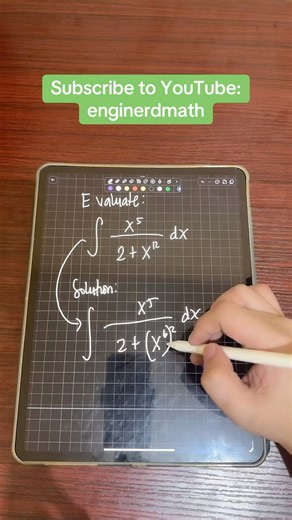 19K views · 296 reactions | Integral Practice #136 #enginerdmath #math | Enginerdmath | Facebook