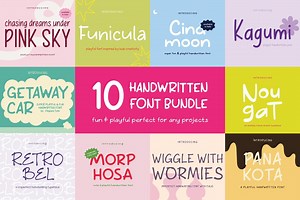 10 Handwritten Fonts for Goodnotes, Ipad, Digital Planning, Note-taking & Graphic Design – Commercial Use - Etsy