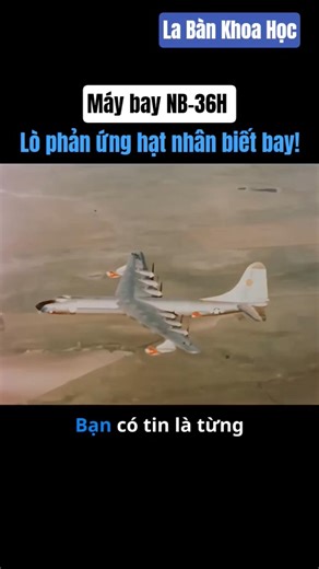 NB-36H aircraft: A flying nuclear reactor! #shorts #NB36H #NuclearAircraft