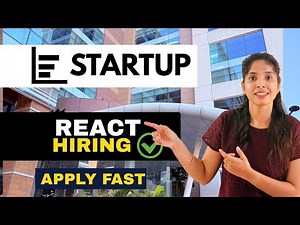 Frontend Developer (React.js) Job 🔥 | Fresher & Experienced | IT Company Hiring