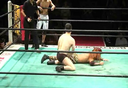 Ken45° & Mineo Fujita vs Kinya Oyanagi & Bitman (Michinoku Pro)