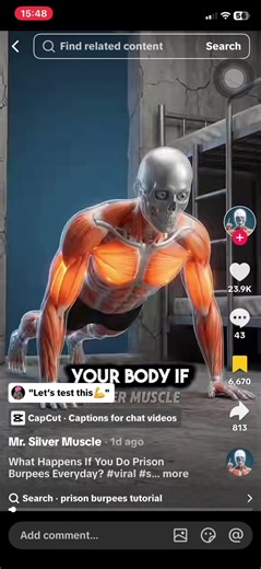 Transform Your Body with 60 Days of Prison Burpees