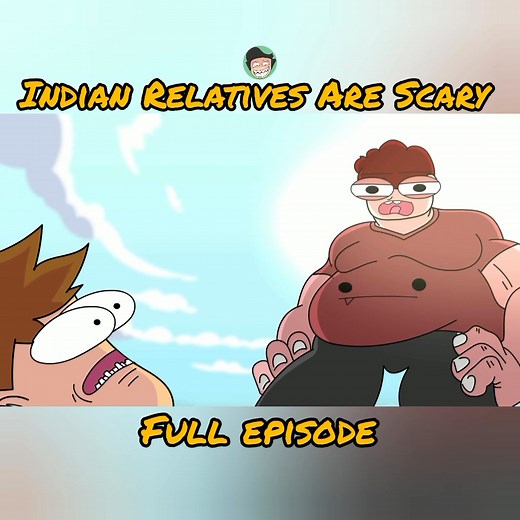 389K views · 12K reactions | Indian Relatives Are Scary #animation #funnyvideos #comedy #videoviralシ | cartoon animation | Facebook