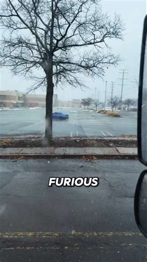 Doing Donuts in a Parking Lot… What Could Go Wrong? #shorts #cars