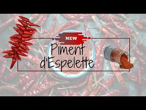 COMMENT FAIRE SON PIMENT D'ESPELETTE MAISON ? C'EST FACILE !!