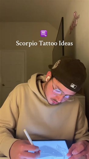 Scorpio Tattoo Ideas #tattoo #tattooideas #artistsoftiktok #scorpio #zodiac #zodiacsigns