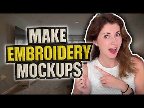 The BRAND NEW Way To Make Realistic Embroidered Mockups