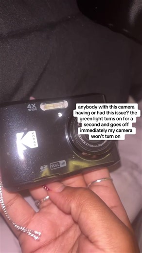 HELPPPP my camera literally won’t turn on I just used it yesterday im actually about to cry #kodakpixpro #kodakpixprofz45