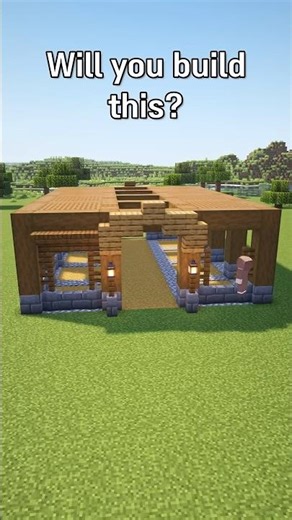How to Build the Perfect Horse Stable in Minecraft! 🐎 #shot-Mindcup-video