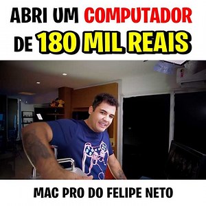 5.9M views · 74K reactions | MAC PRO DE 180 mil reais. O computador mais caro que já usei! Abri ele inteiro para mostrar pra vocês como é lindo por dentro  | Bruno Correa | Facebook