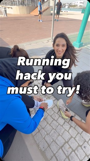 Arwa - Fitness & Faith & Mindset | How to do the heel lock (simple steps) 👟 1. Lace your shoes normally until the second-to-last hole. 2. Instead of crossing, thread each... | Instagram