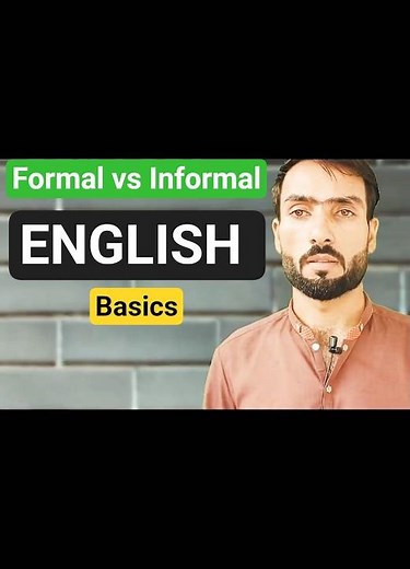 Formal vs Informal English | #EnglishSentences #englishspeaking
