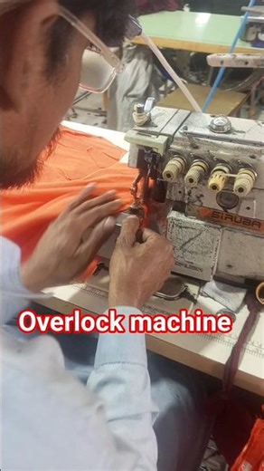 #overlockmachine# shoulder attach t-shirt#foryou #cute 🥰