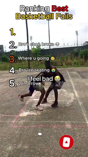 Best Fails In Basketball History 💀💀#funny #fail #comedy #basketball #nba