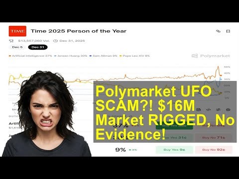Polymarket UFO SCAM?! $16M Market RIGGED, No Evidence!