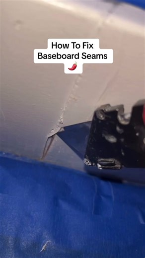 How To Fix Baseboard Seams. #jalapenosolutions #mrjalapeno #baseboardsandmore #baseboardhack #baseboardrepair #handyman #homeimprovement #homerepair #homemaintenance