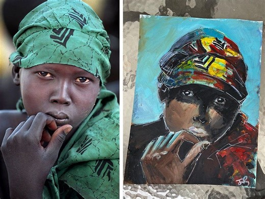 London humanitarian Jane Roy embraces passion for art: 'Life lessons'