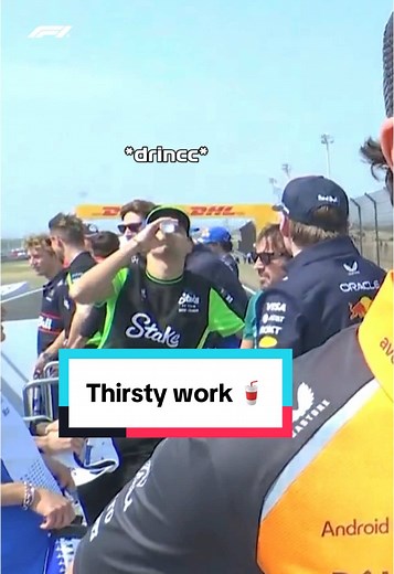 Formula 1 Moments: Thirsty Work on the Qualifying Lap