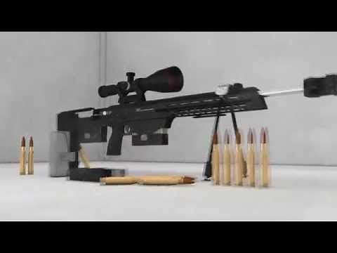 DSR-50 3D Sniper rifle