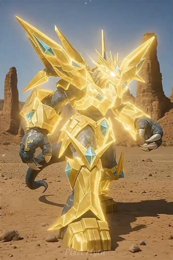 Digimon Evolution (Goldramon) #aievolution #digimonevolution