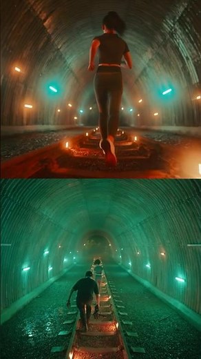 UNIQUE commercial lighting effects with INFINIBARs #cinematography #filmmaking #filmlighting