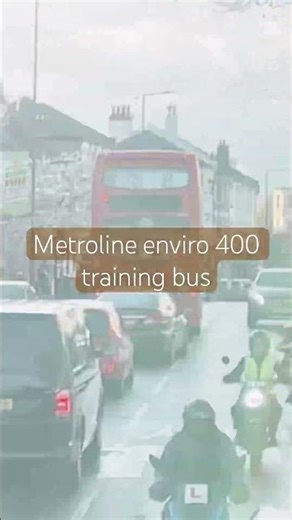 Metroline enviro 400 Training bus