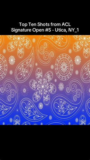 Top Ten Shots from ACL Signature Open #5 - Utica, NY_1