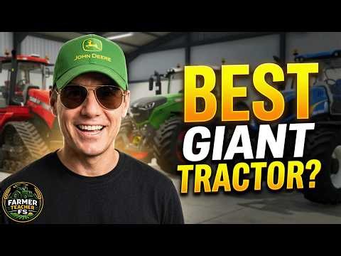 GIANT FARM TRACTORS COMPARISON - Which One is BEST? | Farming Simulator 25!